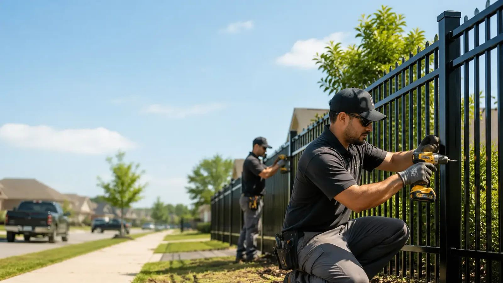 Metal Fence Installation in Casey, IL